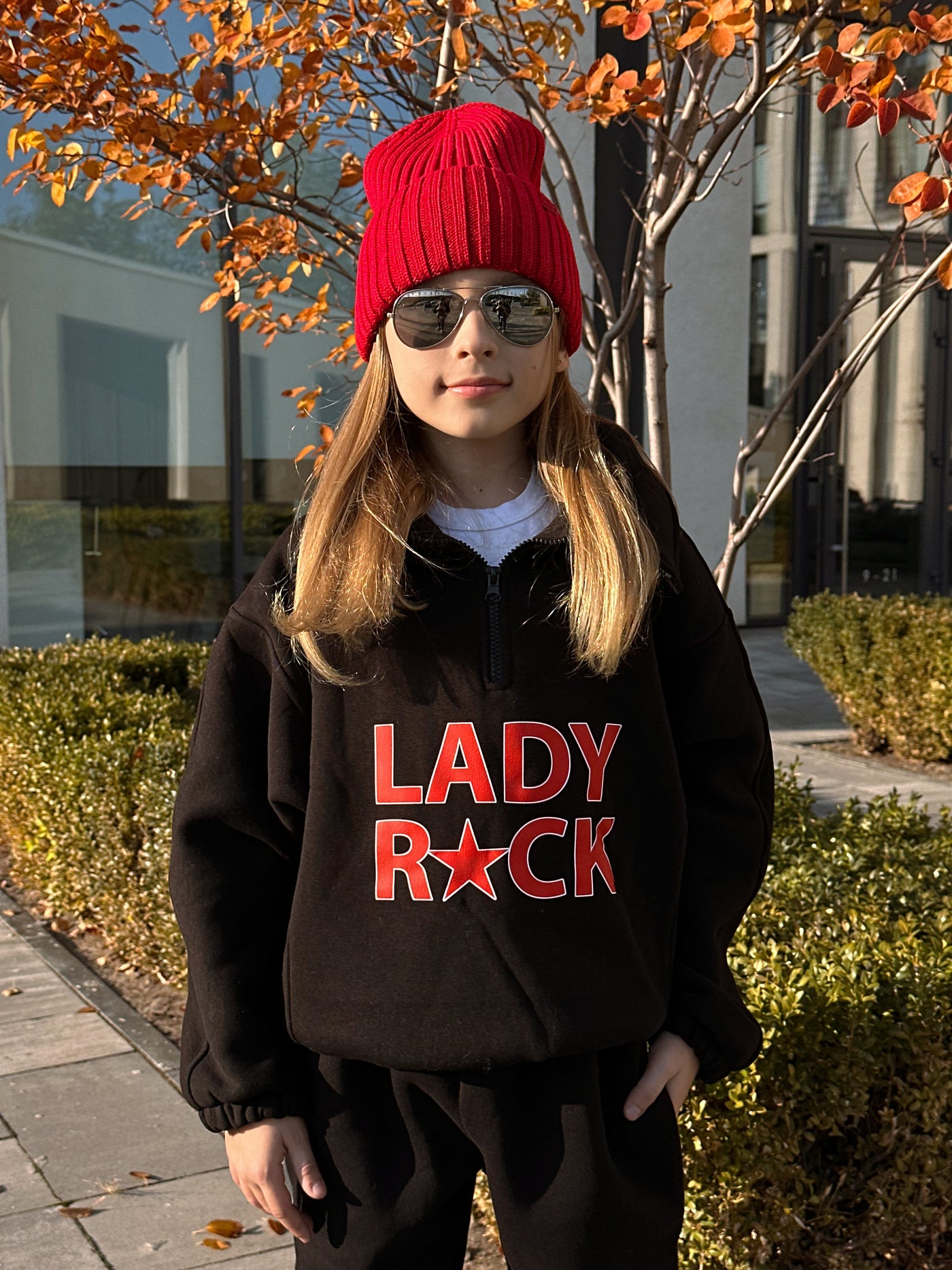 Lublu Світшот Polo "Lady Rock" Black