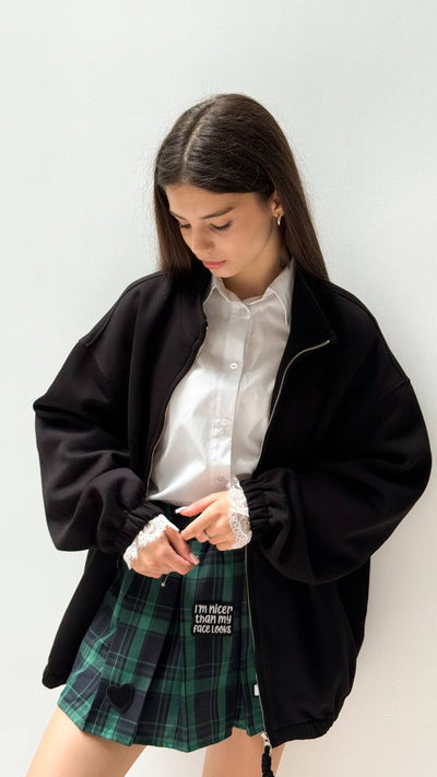 Бомбер "Laced" Black