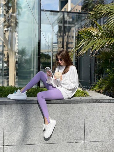 LuBlu Лосини зі штрипками Purple