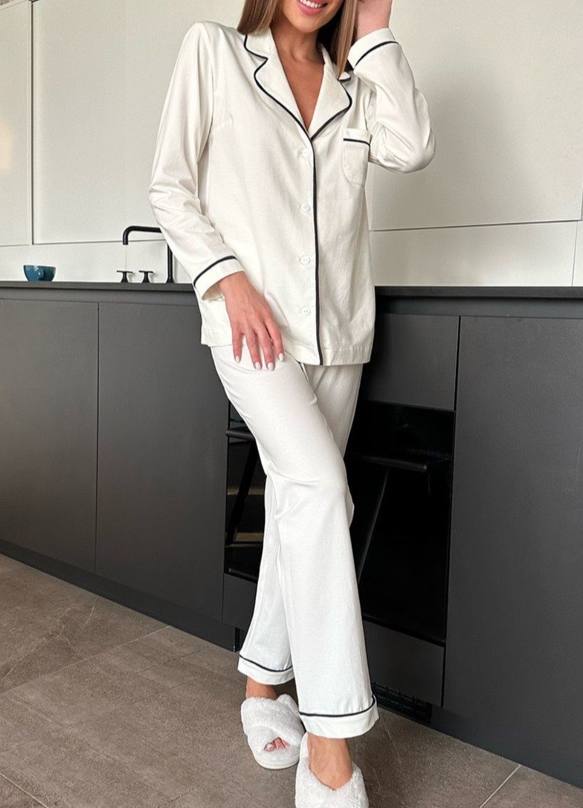 Піжама велюрова White