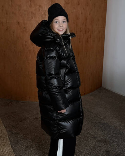 Пуховик ZipOff Black