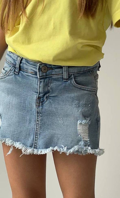 Lublu kids Спідниця-шорти Denim
