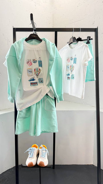 Футболка "Travel" White